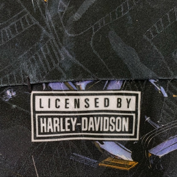 Vintage Ralph Marlin for Harley Davidson Tie - Picture 4 of 9